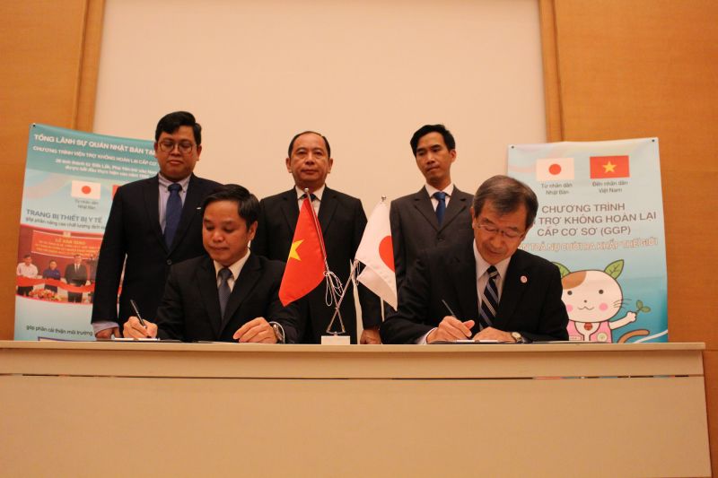 dự án trang bị máy siêu âm tim